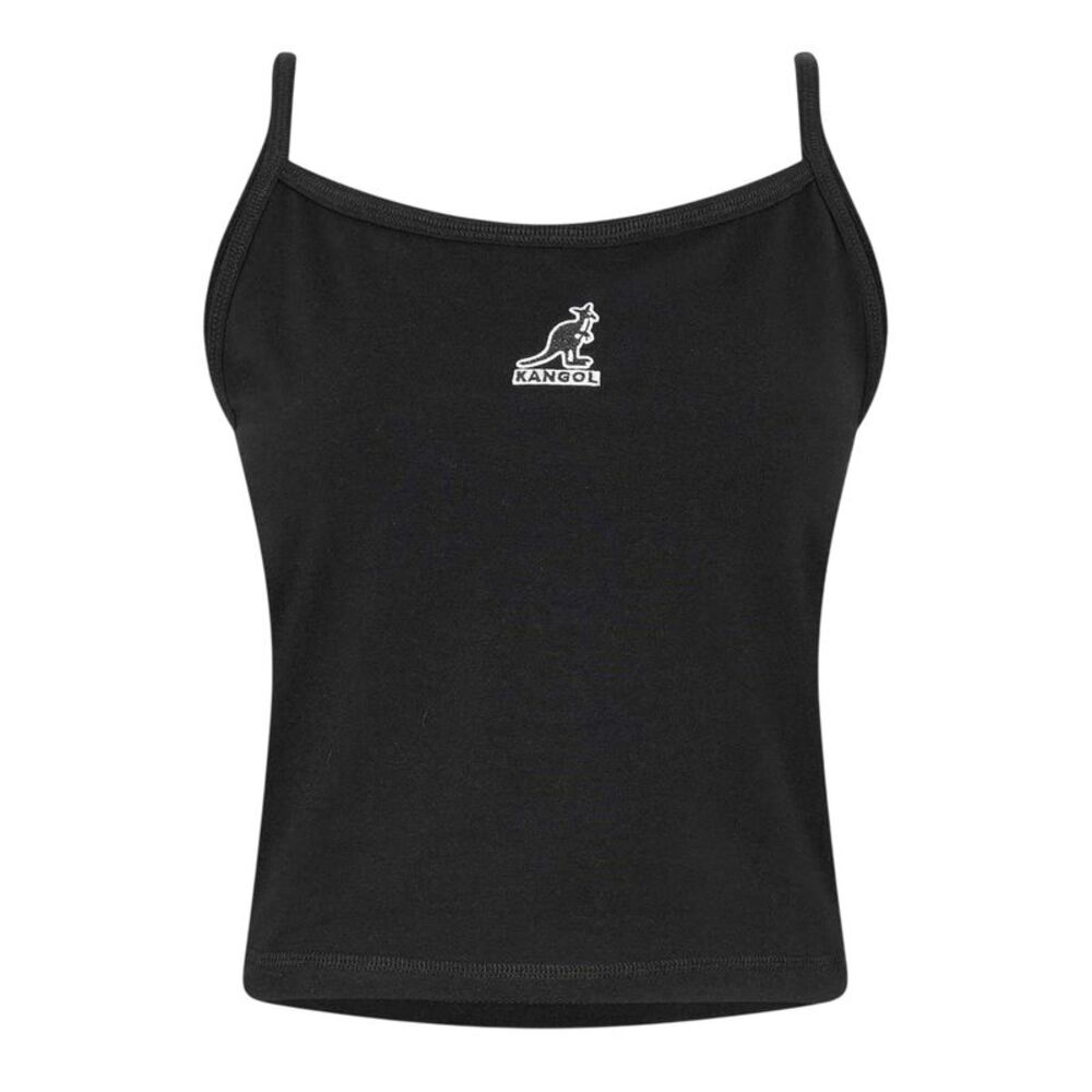 Kangol Womens/Ladies Chest Logo Tank Top / Black